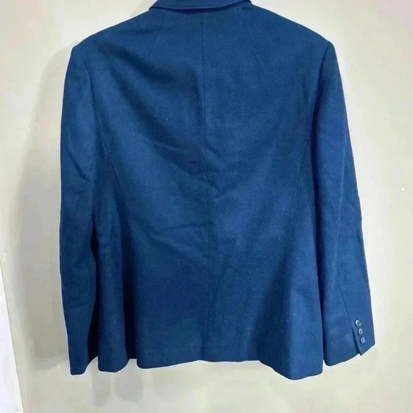 Pendleton Womens Size 8 Blue Business Blazer, 100% Virgin Wool - Picture 2 of 11